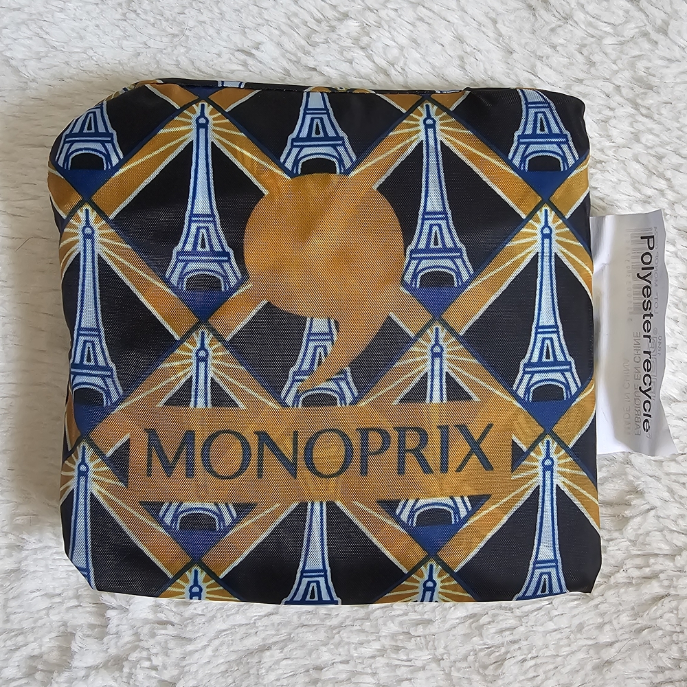 Monoprix Reusable Tote -Eiffel Tower Design